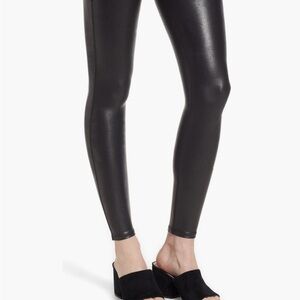 SPANX Black High-Shine Leggings
